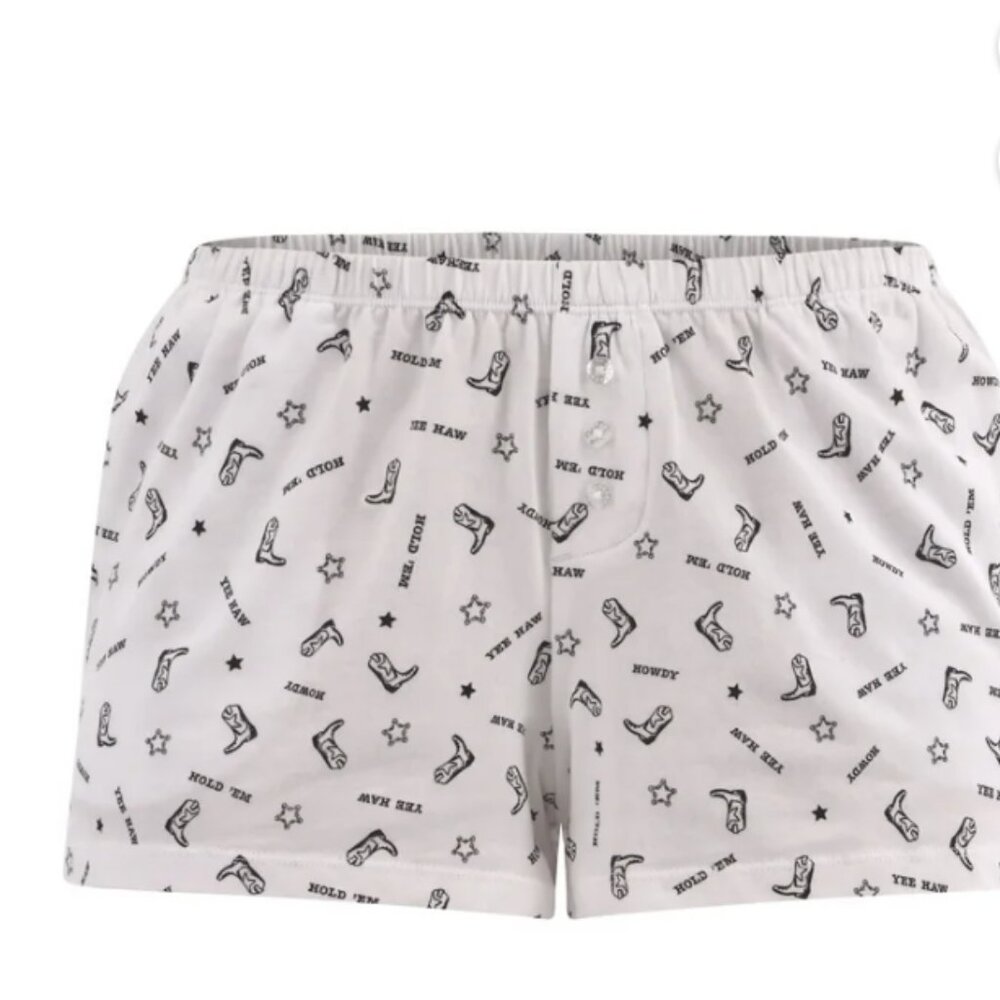 Like-New No Boundaries Jersey Sleep Shorts, 2.25'' Inseam